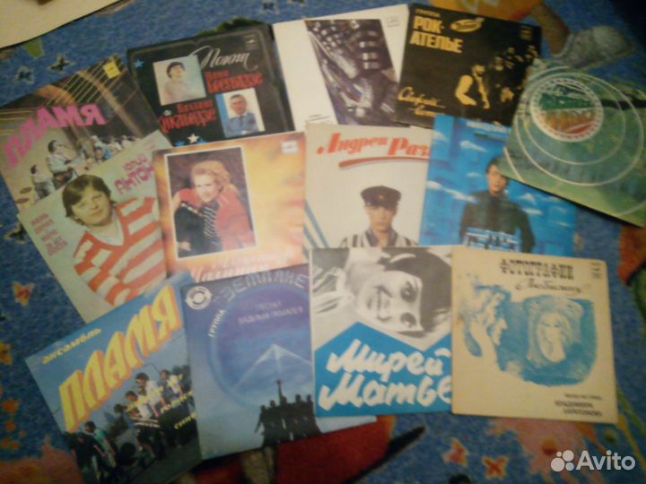 Пластинки винил миньоны