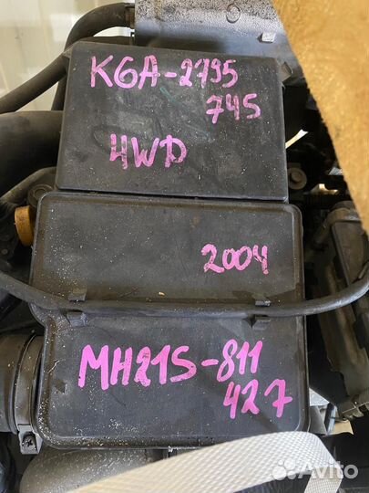 Двигатель Suzuki K6A