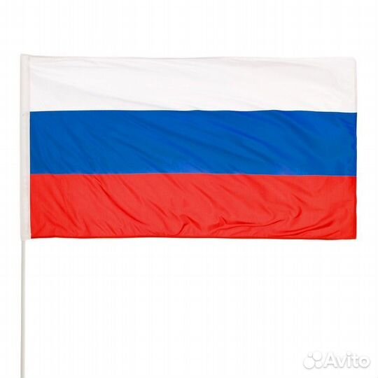 Флаг России, 90 x 150 см, двусторонний