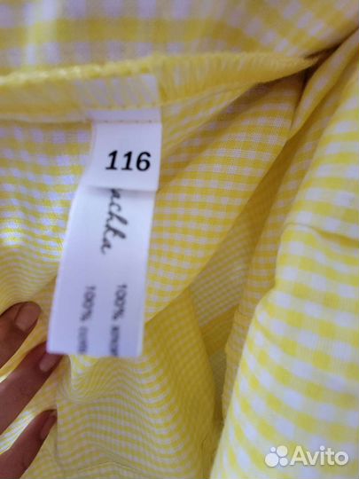 Рубашка. Для девочки 5-6 лет. Новая