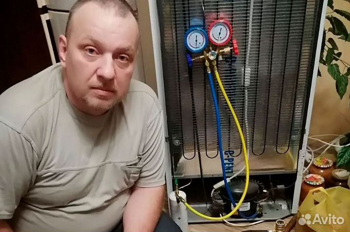 Peмoнтиpyeм холодильники