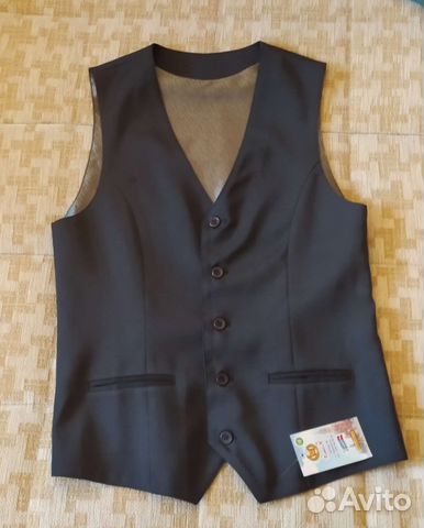 Жилетка школьная новая, р.44-170