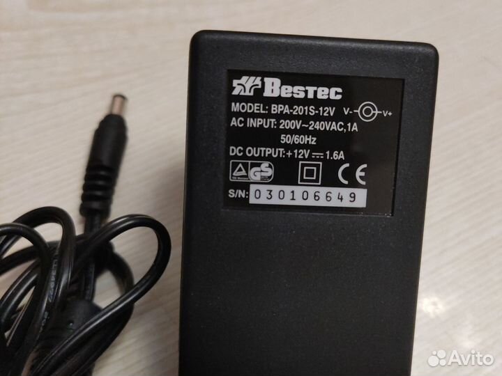 Адаптер блок питания 9v, 12v, 32v