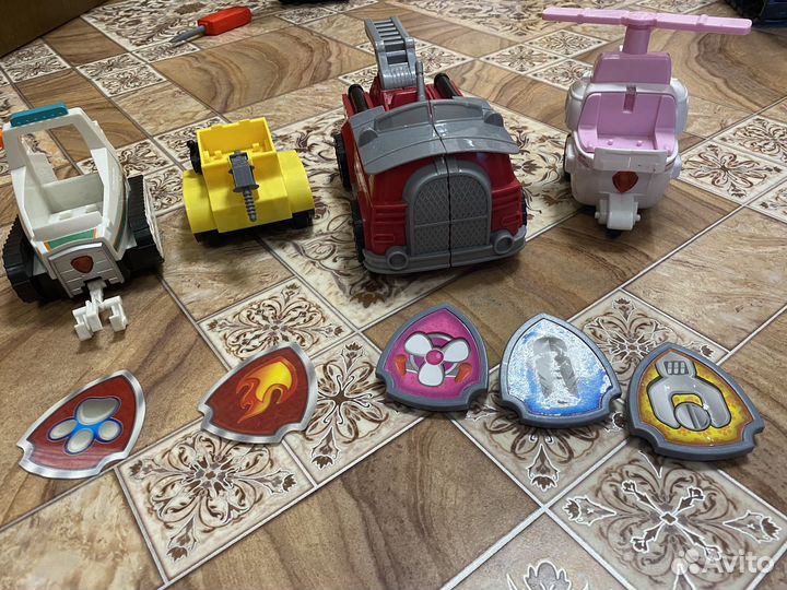 Игрушки щенячий патруль