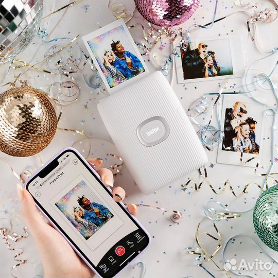 Печать фото instax mini link 2