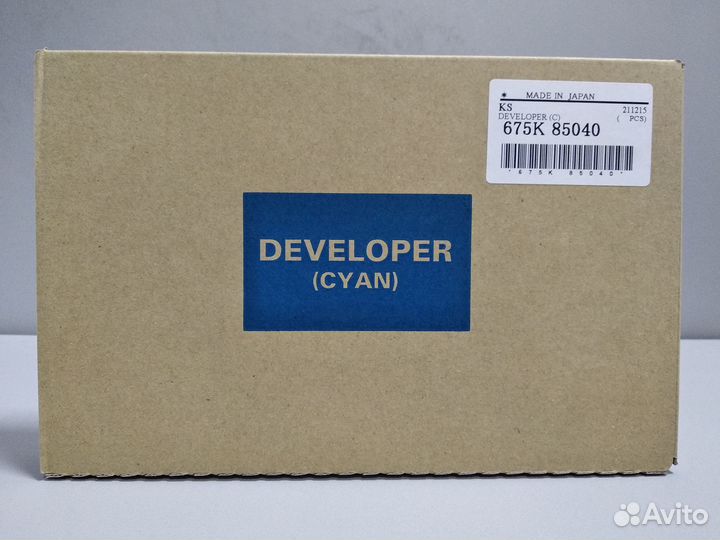 Ориг. девелопер Xerox WC 7525, 7835, 7970, синий