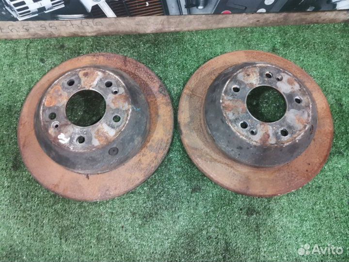 Диск тормозной задний Hyundai Santa-Fe 2 SUV 2.2