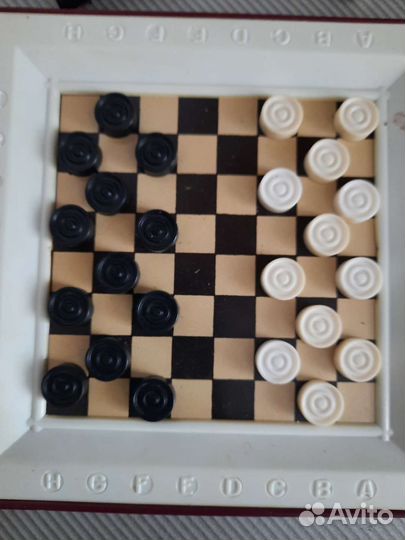 Шашки магнитные СССР