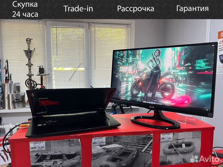 Ноутбук asus ROG Strix GL703V без экрана