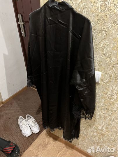 Халат шелковый