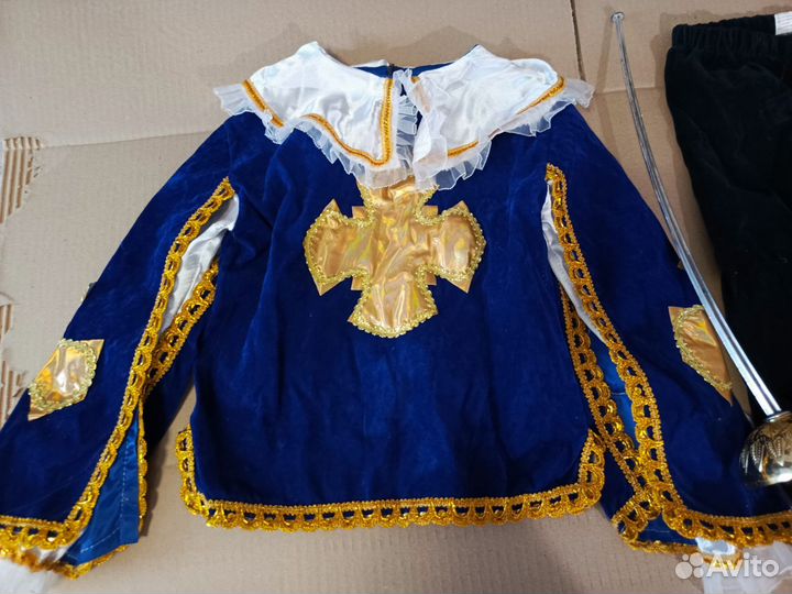 Новогодний костюм мушкитера 116 -122