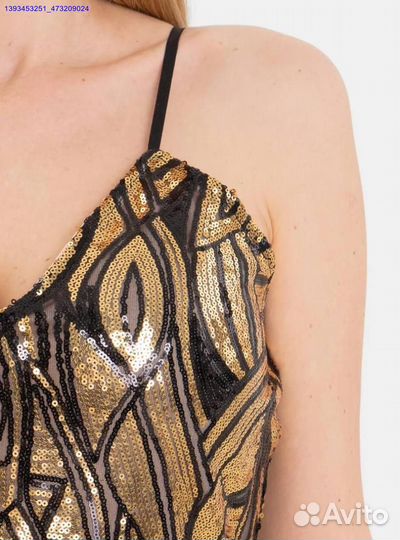 Новогоднее платье с пайетками (Арт.20802)