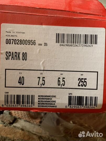 Ролики rollerblade spark 80 40 размер