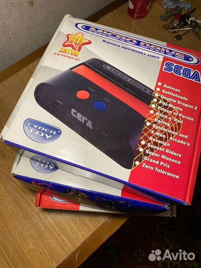 Игровая приставка sega