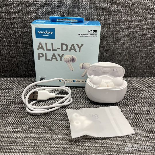 Наушники Anker Soundcore Rise R100 белые