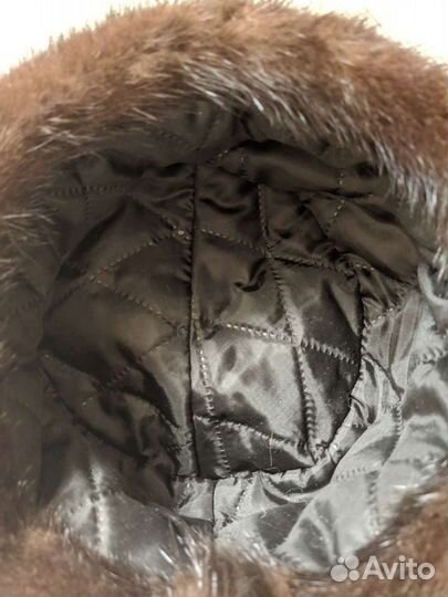 Шапка норковая женская новая