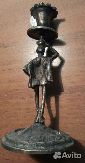 Подсвечник бронза СССР