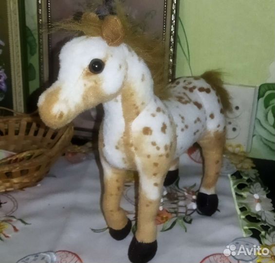 Мягкая игрушка лошадка