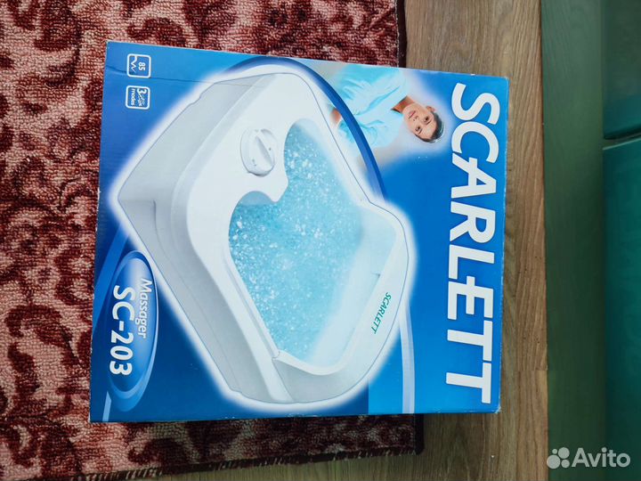 Массажер для ног новый Scarlett sc-203