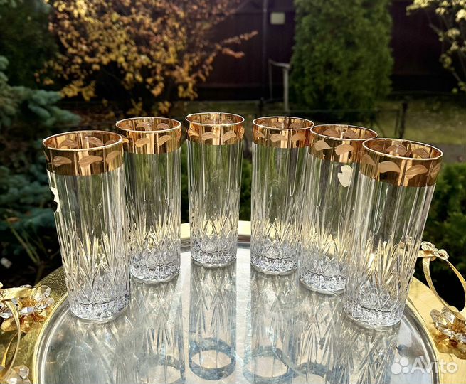 Набор для водки, шампанского, воды Италия