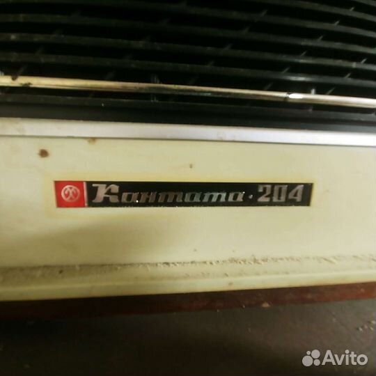 Радиола кантата 204