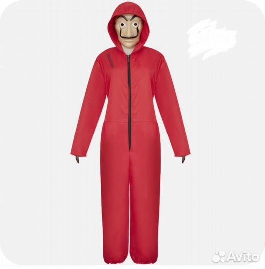 Костюм бумажный дом хэллоуин