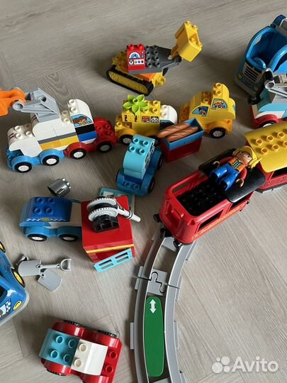 Lego duplo железная дорога + еще наборы