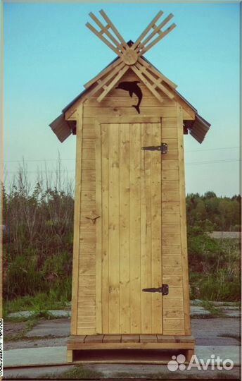 Дачный туалет домик DKP