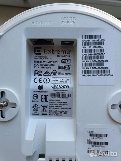 Wi-Fi роутер Extreme Networks WS-AP3805l