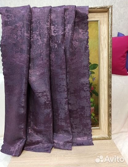 Шторы мрамор софт комплект