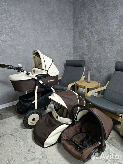 Коляска verdi sonic 3 в 1