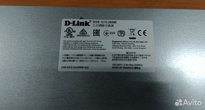 Коммутатор D-Link DGS-1210-28/ME/A2B