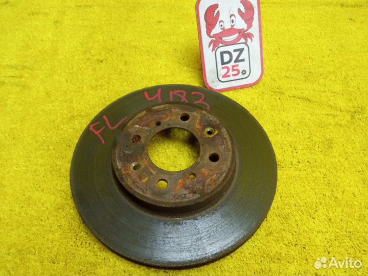 Тормозной диск передний левый Honda Fit/Fit