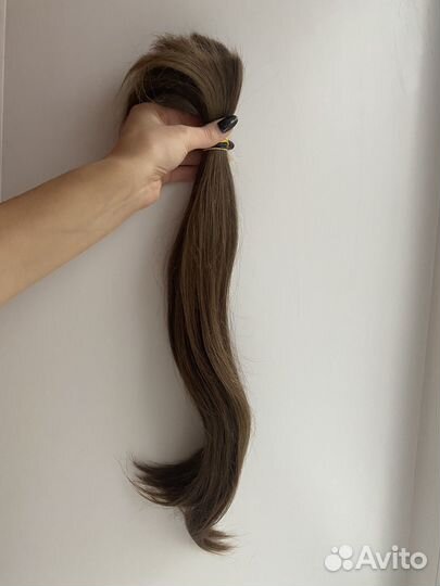 Волосы натуральные срез для наращивания