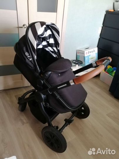 Коляска-трансформер Happy baby Mommer 2в1 + лыжи