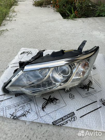 Фара левая и правая адаптив тойота камри 55
