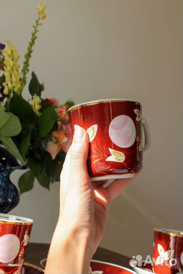 Чайная пара Слива Вербилки