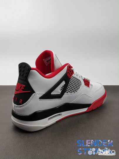 Кроссовки Air Jordan 4 Retro OG Fire Red 2020