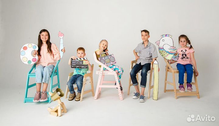 Растущая парта и стул