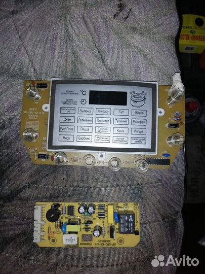 Панель управления и плата для мультиварки avex