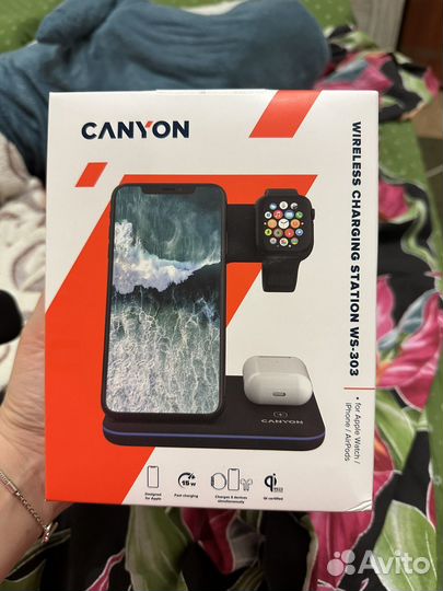 Беспроводное зарядное устройство canyon WCS303B