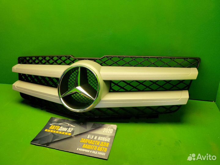 Решетка радиатора Mercedes 204 GLK дорестайлинг