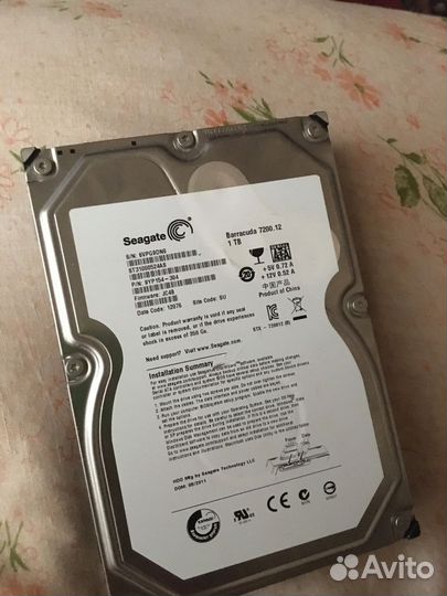 Жесткий диск 1тб
