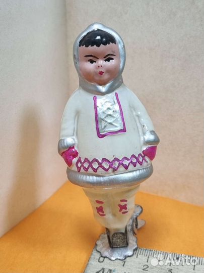Ёлочная игрушка Якутянка Якутка Чукча Сохран Прище