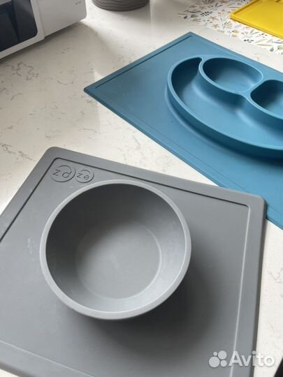 Тарелка силиконовая ezpz