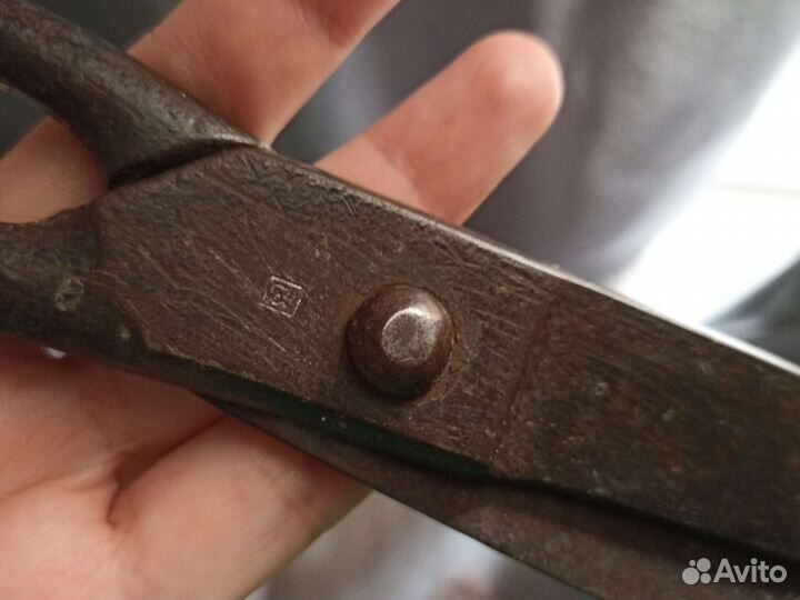 Ножницы старинные портновские