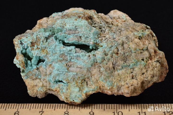 Планерит на кварце. Лот №1022