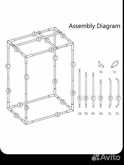 Гроубокс гроутент 140x60x60 квантум борд