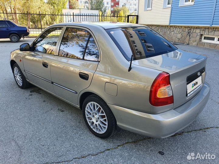 Hyundai Accent 1.5 МТ, 2008, 141 000 км