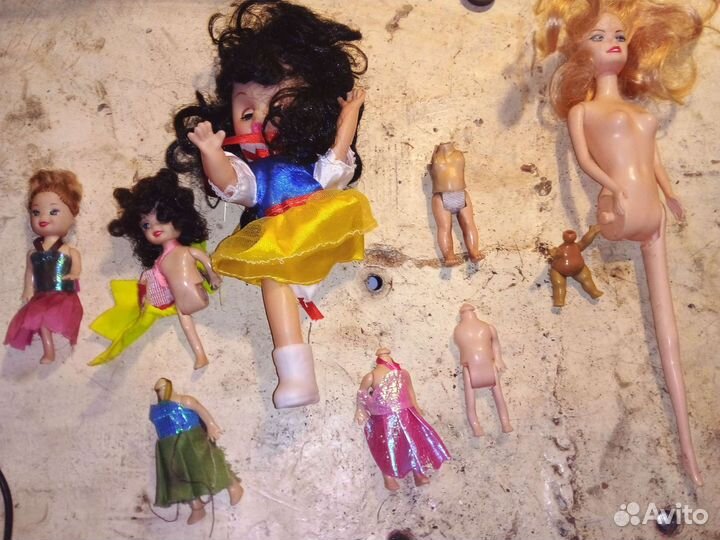 Запчасти для кукол и куклы под восстановление